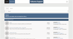 Desktop Screenshot of forums.yobunny.co.uk